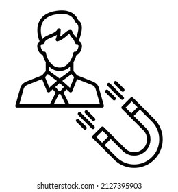 User Engagement vector icon. Can be used for printing, mobile and web applications.