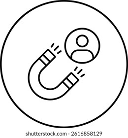 User Engagement vector icon. Can be used for printing, mobile and web applications.