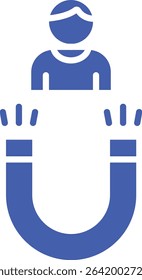 User Engagement vector icon. Can be used for printing, mobile and web applications.