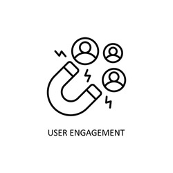 User Engagement Vector Outline Icons For Your Digital Or Print Projects.