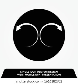 user exchange icon design vector illustration