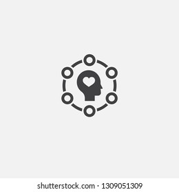 user experience base icon. Simple sign illustration. user experience symbol design. Can be used for web, print and mobile