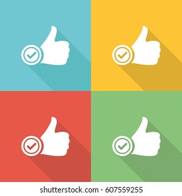 User Experience Flat Icon Concept