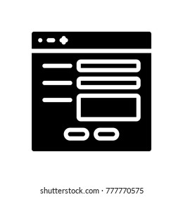 User Experience - Form Webpage