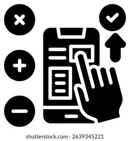 User Experience Icon Element For Design