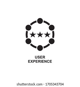 USER EXPERIENCE ICON , REVIEW RATING ICON