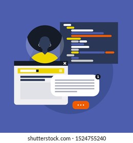 User experience, pop up windows and notifications of different programs and applications