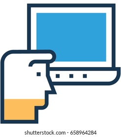 User Experience Vector Icon 