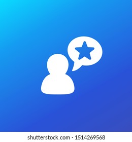 User, favorite icon for web