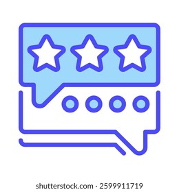 User Feedback Line Icon, Outline Symbol for Customer Reviews, Product Improvement, Business Insights, Client Satisfaction, and Consumer Engagement. Vector Sign Icon