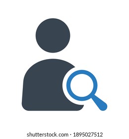 User find icon.view,person (vector illustration)
