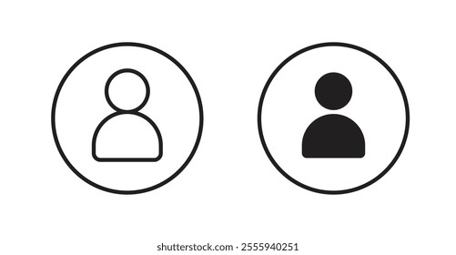 User flat simple vector symbols illustration.