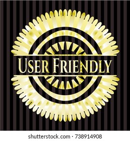 User Friendly gold badge