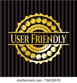 User Friendly golden badge
