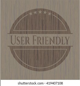 User Friendly wood signboards