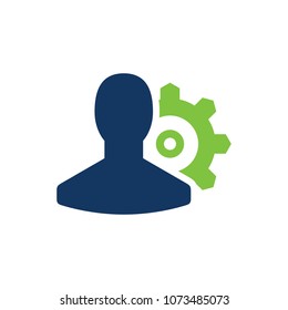 User Gear Icon Design