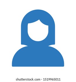 user glyph colour line vector icon