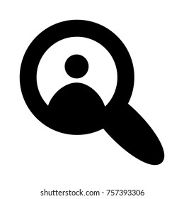 user glyph icon
