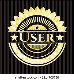 User golden badge