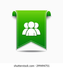 User Green Vector Icon Design