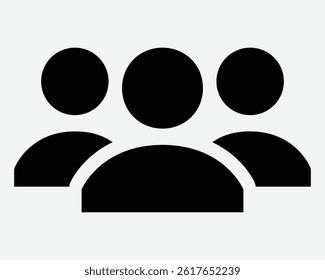 User Group Chat Member Social Media Friends Organization Team Teamwork People Human Partnership Members Account Users Login Info Collaboration Vector Icon Sign Symbol