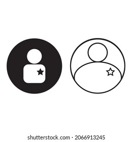 Icono de grupo de usuarios estilo plano aislado