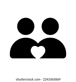 User group icon, social media, teamwork concept. 