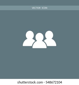 user group icon vector, can be used for web and mobile design 
