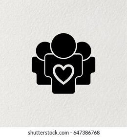 User group icon. vector illustration