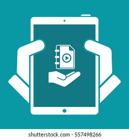 User guide book - Minimal icon
