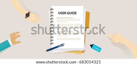 user guide document on table book manual 