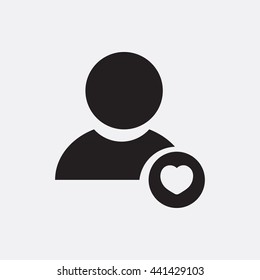 User Heart Icon