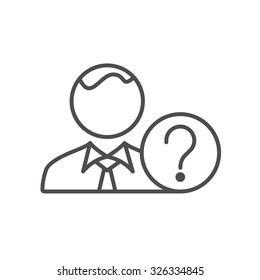User icon.