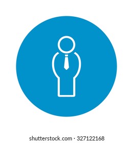 User icon.