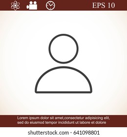 User icon
