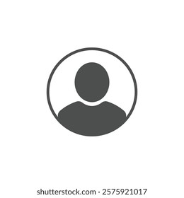 User Icon, avatar icon. profile symbol, person sign. people, Single user icon