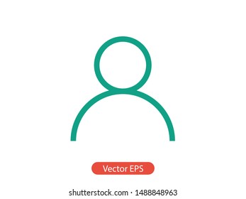 User icon, Avatar symbol, social, Person icon. People vector illustration