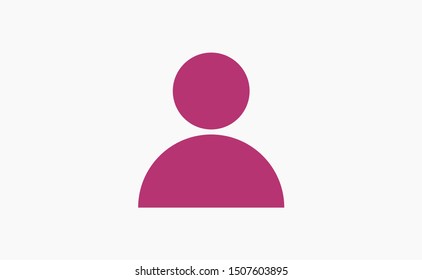 User icon, Avatar symbol, social, Person icon. People vector illustration