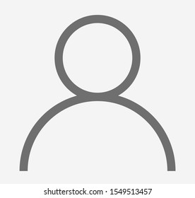 User icon, Avatar symbol, social, Person icon. People vector illustration