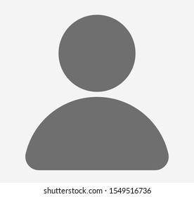 User icon, Avatar symbol, social, Person icon. People vector illustration