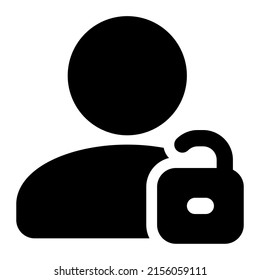 Icono de usuario con color negro