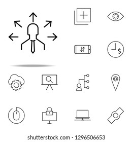 user icon. business icons universal set for web and mobile