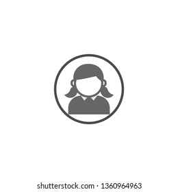 User icon in a circle.
