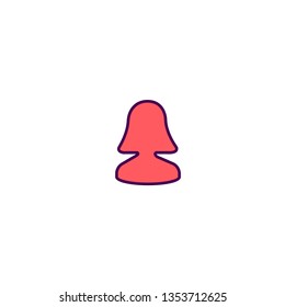 User icon design. Essential icon vector illustration