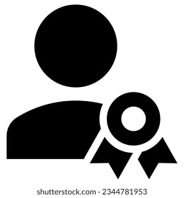 user icon design, vector illustration, best used for application and presentation