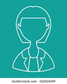user icon design, vector illustration eps10 graphic 