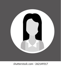 user icon design, vector illustration eps10 graphic 