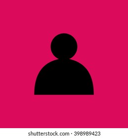 User icon. Eps-10.