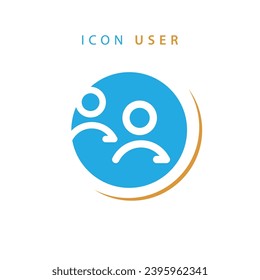 User icon with fill and line vector type. Contains icons like male, female, profile, personal qualities and many other nice icons. It is suitable for applications and websites.