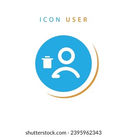 User icon with fill and line vector type. Contains icons like male, female, profile, personal qualities and many other nice icons. It is suitable for applications and websites.